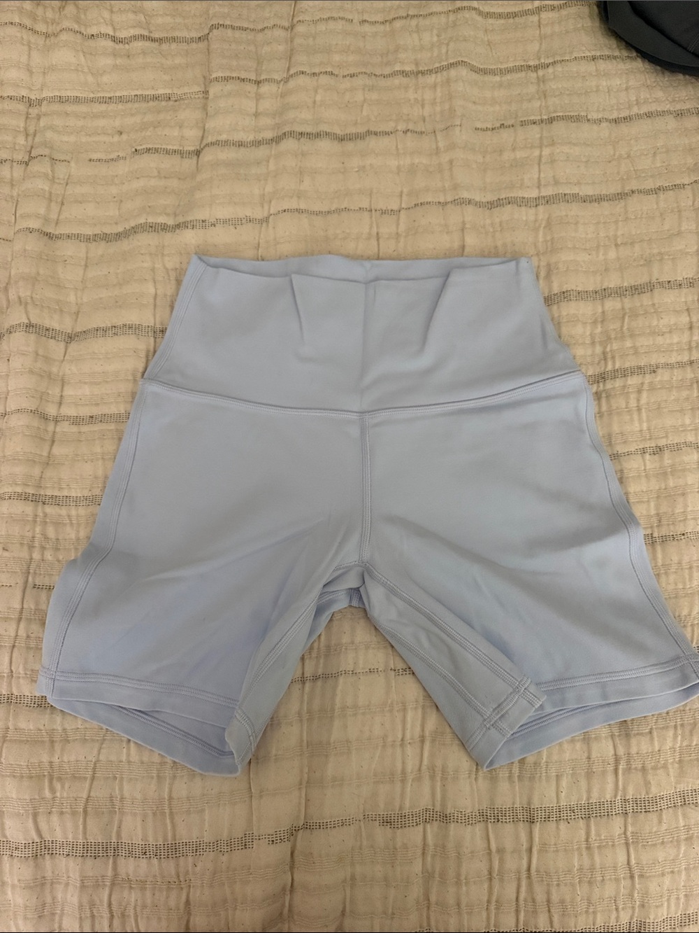 lululemon athletica High-Rise Bike Shorts — Pale Blue